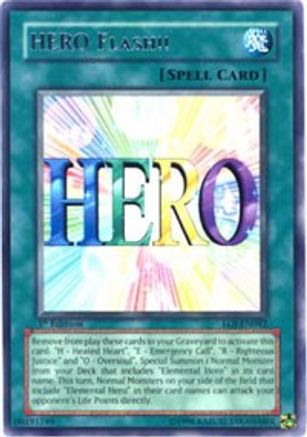 HERO Flash!! (EOJ-EN042) - Enemy of Justice 1st Edition - Premium Yugioh Single from Konami - Just $0.27! Shop now at Game Crave Tournament Store