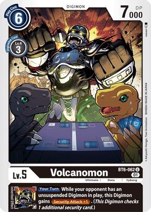 Volcanomon (BT6-062) - Double Diamond - Premium Digimon Single from Bandai - Just $0.08! Shop now at Game Crave Tournament Store