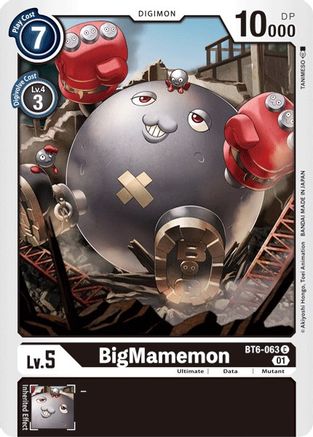 BigMamemon (BT6-063) - Double Diamond - Premium Digimon Single from Bandai - Just $0.08! Shop now at Game Crave Tournament Store