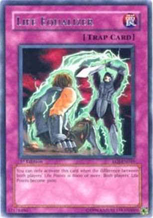 Life Equalizer (EOJ-EN049) - Enemy of Justice 1st Edition - Premium Yugioh Single from Konami - Just $0.25! Shop now at Game Crave Tournament Store