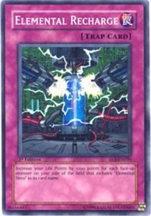 Elemental Recharge (EOJ-EN050) - Enemy of Justice 1st Edition - Premium Yugioh Single from Konami - Just $0.26! Shop now at Game Crave Tournament Store
