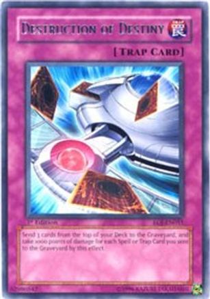 Destruction of Destiny (EOJ-EN051) - Enemy of Justice Unlimited - Premium Yugioh Single from Konami - Just $0.25! Shop now at Game Crave Tournament Store
