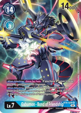 Gabumon - Bond of Friendship (Alternate Art) (BT6-030) - Double Diamond Foil - Premium Digimon Single from Bandai - Just $1.51! Shop now at Game Crave Tournament Store