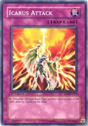 Icarus Attack (EOJ-EN055) - Enemy of Justice 1st Edition - Premium Yugioh Single from Konami - Just $0.82! Shop now at Game Crave Tournament Store