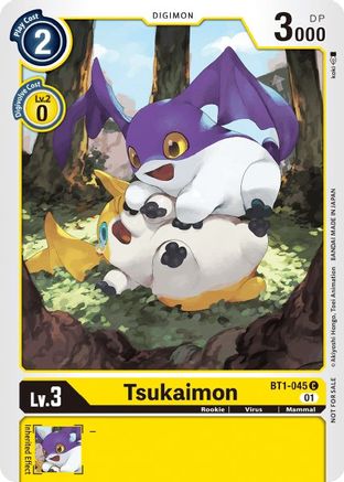Tsukaimon - BT1-045 (Tamer Party Vol. 3 Promo) (BT1-045) - Release Special Booster - Premium Digimon Single from Bandai - Just $0.14! Shop now at Game Crave Tournament Store
