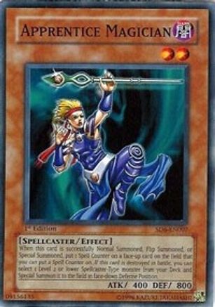 Apprentice Magician (SD6-EN007) - Structure Deck: Spellcaster's Judgment Unlimited - Premium Yugioh Single from Konami - Just $0.25! Shop now at Game Crave Tournament Store