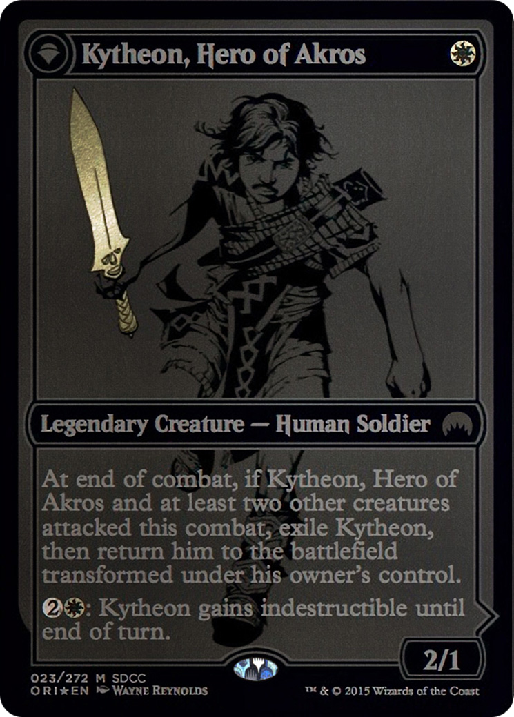 Kytheon, Hero of Akros // Gideon, Battle-Forged (PS15-023) - San Diego Comic-Con 2015: (originpwdfc) Foil - Premium MTG Single from Wizards of the Coast - Just $7.71! Shop now at Game Crave Tournament Store