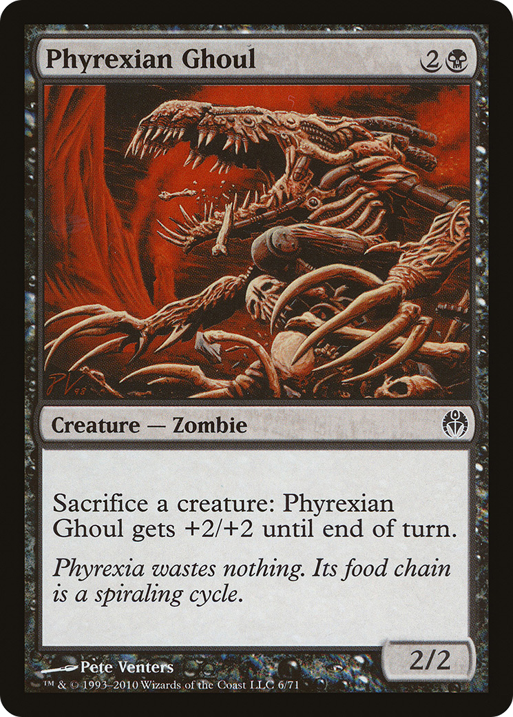 Phyrexian Ghoul (DDE-006) - Duel Decks: Phyrexia vs. the Coalition - Premium MTG Single from Wizards of the Coast - Just $0.25! Shop now at Game Crave Tournament Store