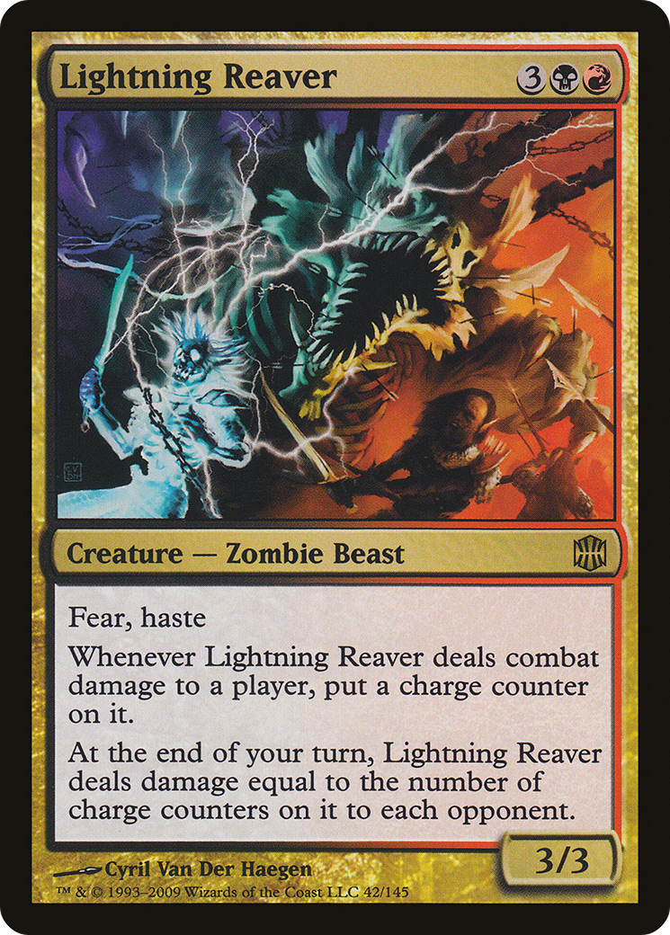 Lightning Reaver (ARB-042) - Alara Reborn - Premium MTG Single from Wizards of the Coast - Just $0.13! Shop now at Game Crave Tournament Store