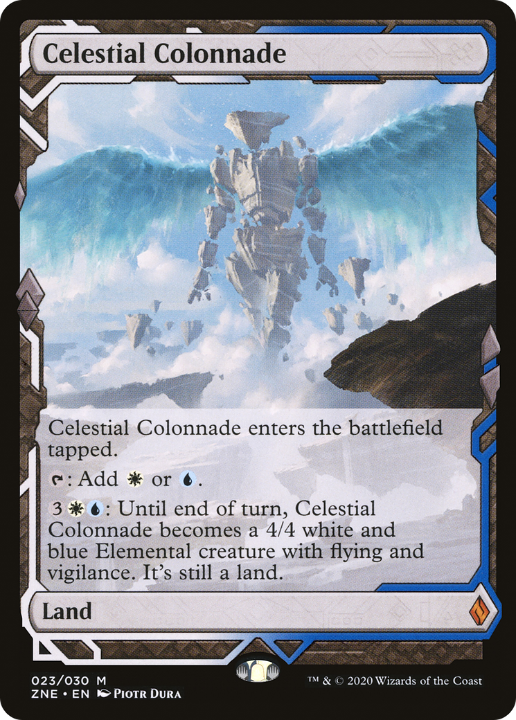 Celestial Colonnade (ZNE-023) - Zendikar Rising Expeditions - Premium MTG Single from Wizards of the Coast - Just $1.24! Shop now at Game Crave Tournament Store