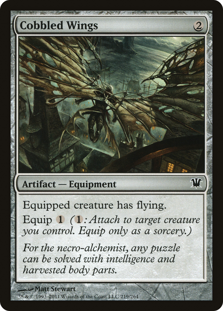 Cobbled Wings (ISD-219) - Innistrad Foil - Premium MTG Single from Wizards of the Coast - Just $0.37! Shop now at Game Crave Tournament Store