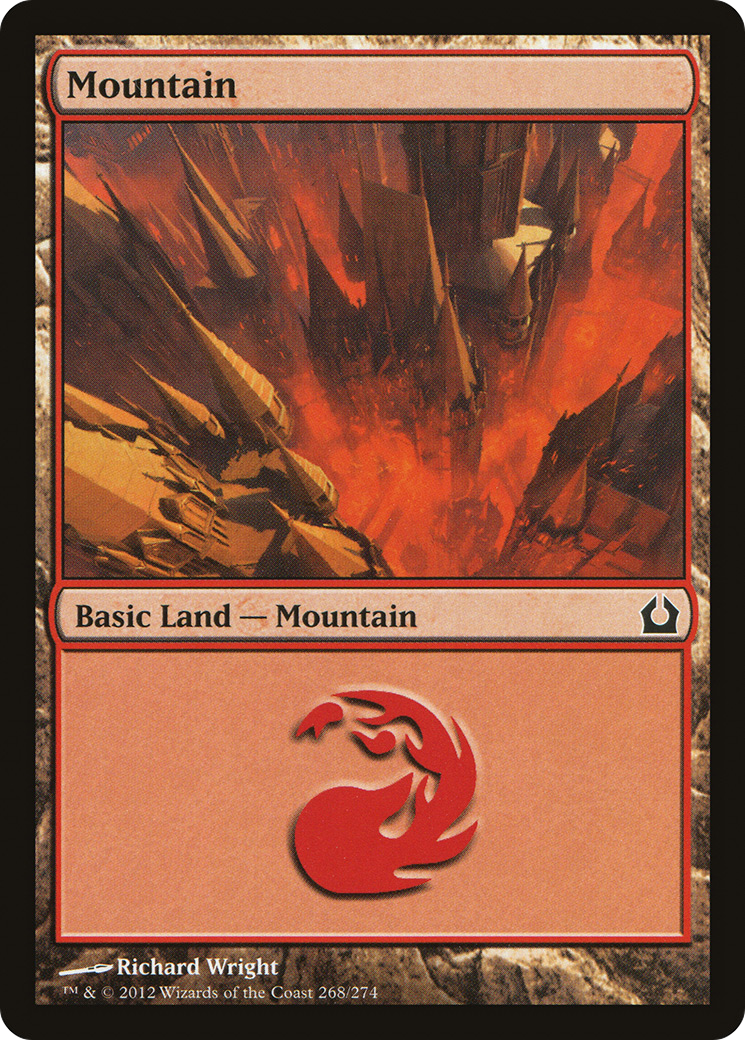Mountain (RTR-268) - Return to Ravnica - Premium MTG Single from Wizards of the Coast - Just $0.25! Shop now at Game Crave Tournament Store