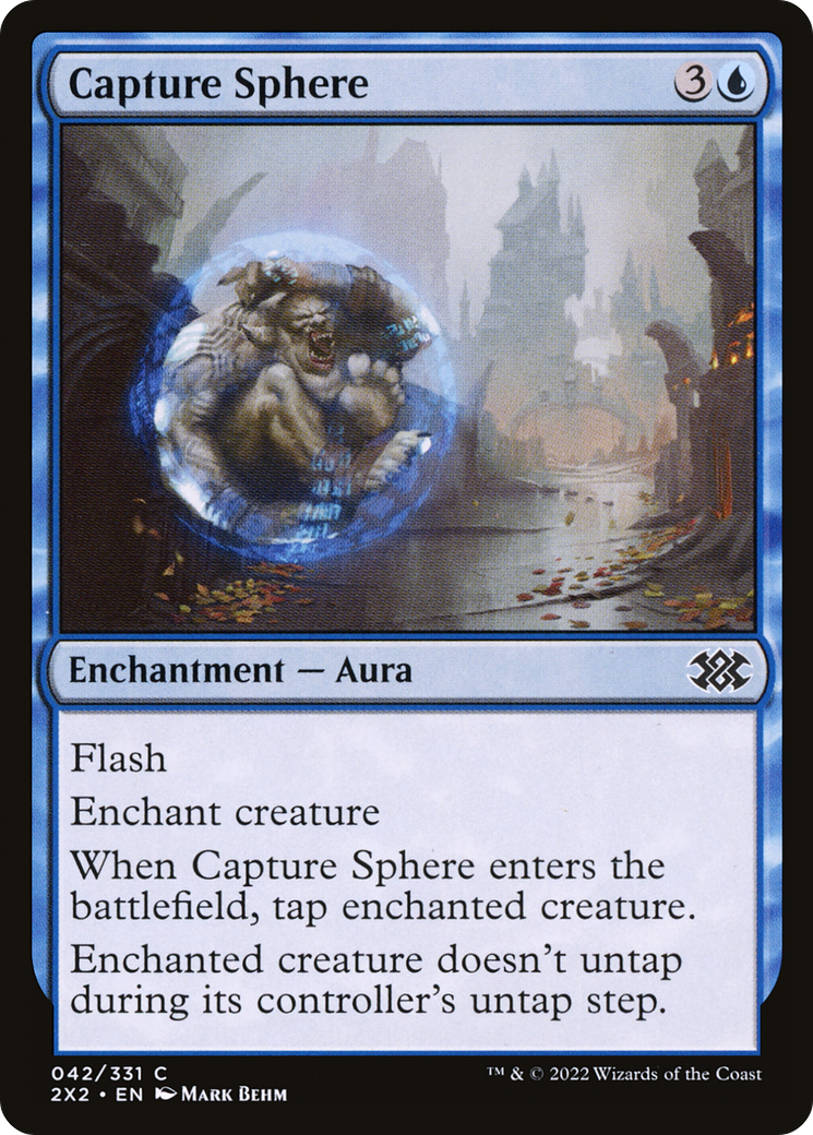 Capture Sphere (2X2-042) - Double Masters 2022 - Premium MTG Single from Wizards of the Coast - Just $0.08! Shop now at Game Crave Tournament Store