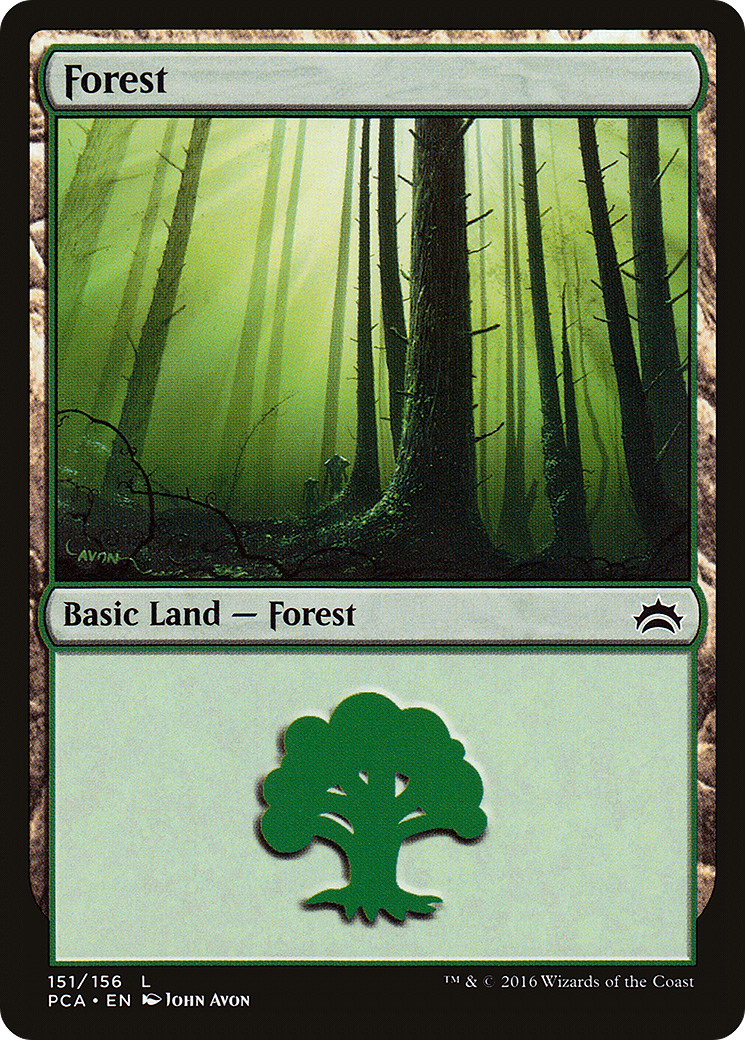 Forest (PCA-151) - Planechase Anthology - Premium MTG Single from Wizards of the Coast - Just $0.29! Shop now at Game Crave Tournament Store