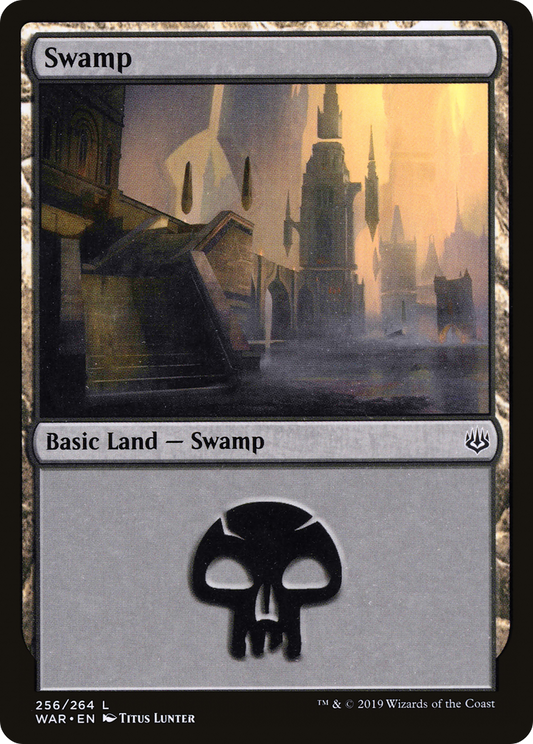 Swamp (WAR-256) - War of the Spark - Premium MTG Single from Wizards of the Coast - Just $0.25! Shop now at Game Crave Tournament Store