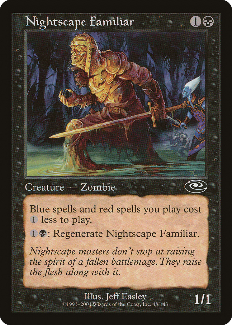 Nightscape Familiar (PLS-048) - Planeshift - Premium MTG Single from Wizards of the Coast - Just $0.09! Shop now at Game Crave Tournament Store