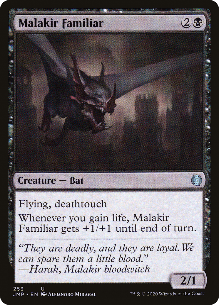 Malakir Familiar (JMP-253) - Jumpstart - Premium MTG Single from Wizards of the Coast - Just $0.25! Shop now at Game Crave Tournament Store