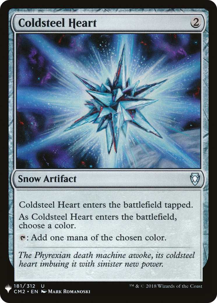 Coldsteel Heart (MB1-1562) - Mystery Booster - Premium MTG Single from Wizards of the Coast - Just $1.24! Shop now at Game Crave Tournament Store