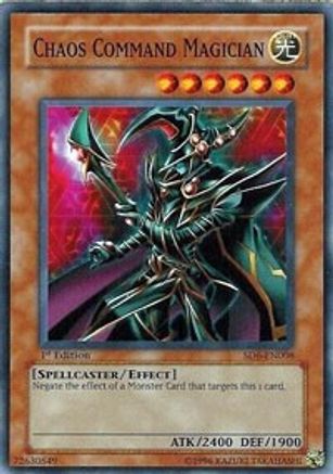 Chaos Command Magician (SD6-EN008) - Structure Deck: Spellcaster's Judgment 1st Edition - Premium Yugioh Single from Konami - Just $0.08! Shop now at Game Crave Tournament Store