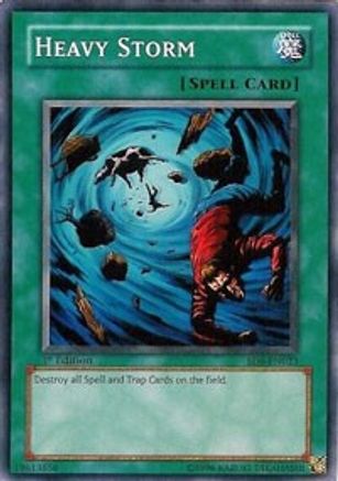 Heavy Storm (SD6-EN023) - Structure Deck: Spellcaster's Judgment 1st Edition - Premium Yugioh Single from Konami - Just $1.74! Shop now at Game Crave Tournament Store