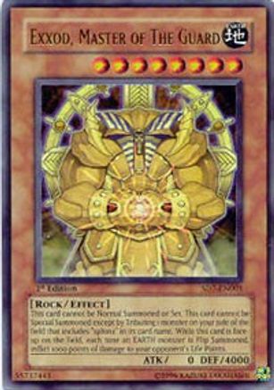 Exxod, Master of the Guard (SD7-EN001) - Structure Deck: Invincible Fortress Unlimited - Premium Yugioh Single from Konami - Just $0.62! Shop now at Game Crave Tournament Store
