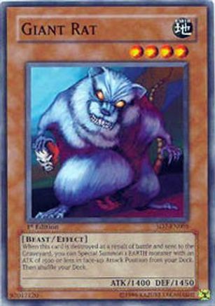 Giant Rat (SD7-EN003) - Structure Deck: Invincible Fortress 1st Edition - Premium Yugioh Single from Konami - Just $0.08! Shop now at Game Crave Tournament Store