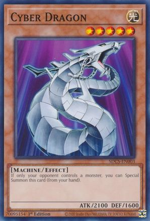 Cyber Dragon (SDCS-EN003) - Structure Deck: Cyber Strike Unlimited - Premium Yugioh Single from Konami - Just $0.25! Shop now at Game Crave Tournament Store