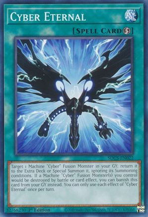 Cyber Eternal (SDCS-EN022) - Structure Deck: Cyber Strike 1st Edition - Premium Yugioh Single from Konami - Just $0.25! Shop now at Game Crave Tournament Store