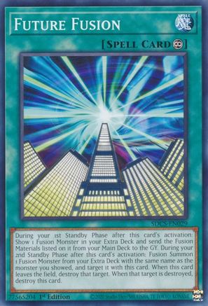 Future Fusion (SDCS-EN029) - Structure Deck: Cyber Strike Unlimited - Premium Yugioh Single from Konami - Just $0.23! Shop now at Game Crave Tournament Store