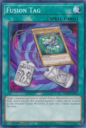 Fusion Tag (SDCS-EN031) - Structure Deck: Cyber Strike 1st Edition - Premium Yugioh Single from Konami - Just $0.25! Shop now at Game Crave Tournament Store