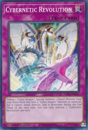 Cybernetic Revolution (SDCS-EN035) - Structure Deck: Cyber Strike 1st Edition - Premium Yugioh Single from Konami - Just $0.25! Shop now at Game Crave Tournament Store
