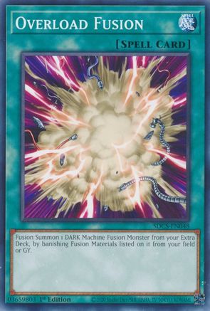 Overload Fusion (SDCS-EN048) - Structure Deck: Cyber Strike 1st Edition - Premium Yugioh Single from Konami - Just $0.25! Shop now at Game Crave Tournament Store