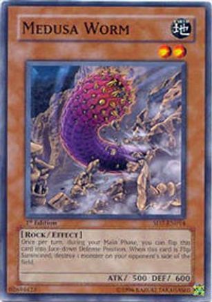 Medusa Worm (SD7-EN014) - Structure Deck: Invincible Fortress Unlimited - Premium Yugioh Single from Konami - Just $0.30! Shop now at Game Crave Tournament Store