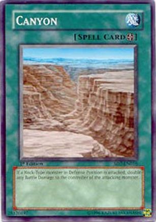 Canyon (SD7-EN016) - Structure Deck: Invincible Fortress Unlimited - Premium Yugioh Single from Konami - Just $0.29! Shop now at Game Crave Tournament Store