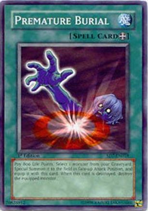 Premature Burial (SD7-EN018) - Structure Deck: Invincible Fortress Unlimited - Premium Yugioh Single from Konami - Just $0.33! Shop now at Game Crave Tournament Store