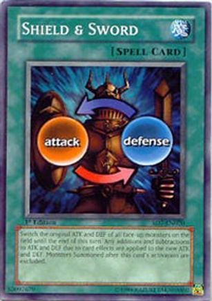 Shield & Sword (SD7-EN020) - Structure Deck: Invincible Fortress Unlimited - Premium Yugioh Single from Konami - Just $0.25! Shop now at Game Crave Tournament Store