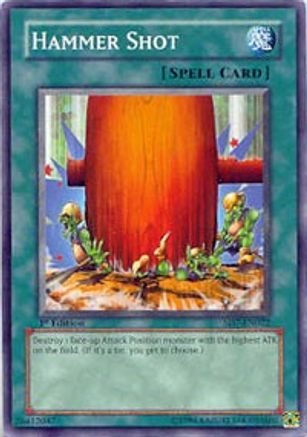 Hammer Shot (SD7-EN022) - Structure Deck: Invincible Fortress Unlimited - Premium Yugioh Single from Konami - Just $0.08! Shop now at Game Crave Tournament Store