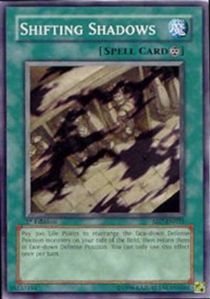 Shifting Shadows (SD7-EN025) - Structure Deck: Invincible Fortress 1st Edition - Premium Yugioh Single from Konami - Just $0.08! Shop now at Game Crave Tournament Store