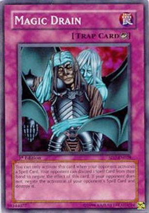 Magic Drain (SD7-EN028) - Structure Deck: Invincible Fortress 1st Edition - Premium Yugioh Single from Konami - Just $0.25! Shop now at Game Crave Tournament Store