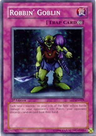 Robbin' Goblin (SD7-EN029) - Structure Deck: Invincible Fortress 1st Edition - Premium Yugioh Single from Konami - Just $0.08! Shop now at Game Crave Tournament Store