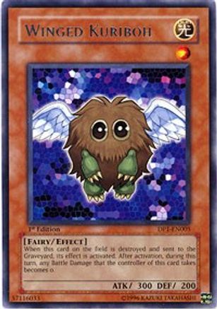 Winged Kuriboh (DP1-EN005) - Duelist Pack 1: Jaden Yuki Unlimited - Premium Yugioh Single from Konami - Just $0.35! Shop now at Game Crave Tournament Store