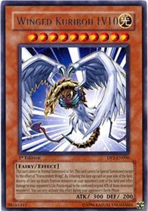 Winged Kuriboh LV10 (DP1-EN006) - Duelist Pack 1: Jaden Yuki Unlimited - Premium Yugioh Single from Konami - Just $1.34! Shop now at Game Crave Tournament Store