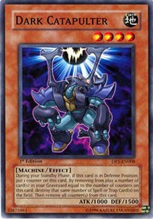 Dark Catapulter (DP1-EN008) - Duelist Pack 1: Jaden Yuki Unlimited - Premium Yugioh Single from Konami - Just $0.08! Shop now at Game Crave Tournament Store