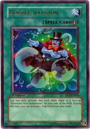 Bubble Illusion (DP1-EN024) - Duelist Pack 1: Jaden Yuki Unlimited - Premium Yugioh Single from Konami - Just $6.22! Shop now at Game Crave Tournament Store