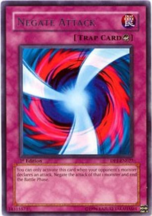 Negate Attack (DP1-EN027) - Duelist Pack 1: Jaden Yuki Unlimited - Premium Yugioh Single from Konami - Just $0.26! Shop now at Game Crave Tournament Store