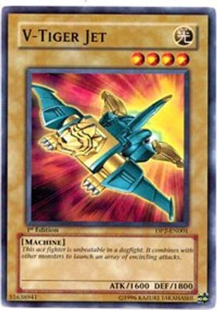 V-Tiger Jet (DP2-EN001) - Duelist Pack 2: Chazz Princeton Unlimited - Premium Yugioh Single from Konami - Just $0.25! Shop now at Game Crave Tournament Store