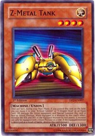 Z-Metal Tank (DP2-EN007) - Duelist Pack 2: Chazz Princeton 1st Edition - Premium Yugioh Single from Konami - Just $0.38! Shop now at Game Crave Tournament Store