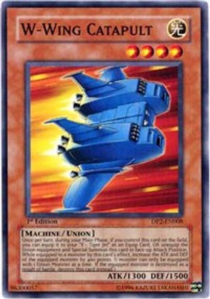 W-Wing Catapult (DP2-EN008) - Duelist Pack 2: Chazz Princeton 1st Edition - Premium Yugioh Single from Konami - Just $0.34! Shop now at Game Crave Tournament Store