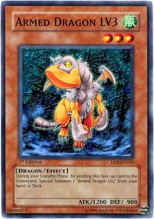 Armed Dragon LV3 (DP2-EN010) - Duelist Pack 2: Chazz Princeton Unlimited - Premium Yugioh Single from Konami - Just $0.25! Shop now at Game Crave Tournament Store