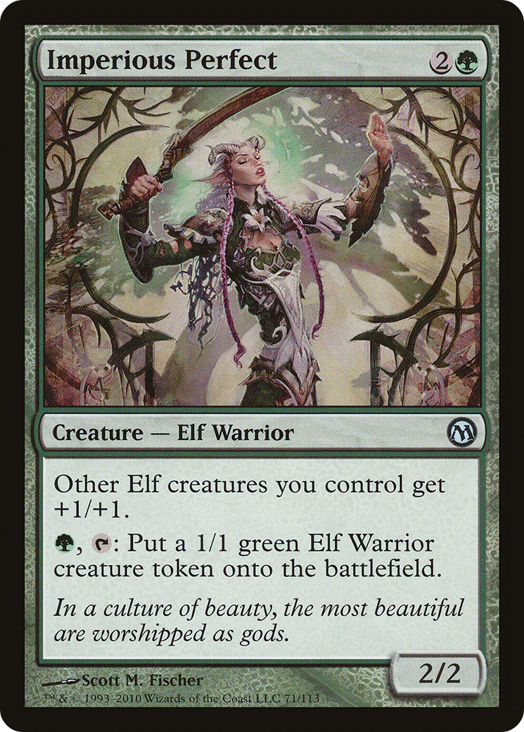 Imperious Perfect (DPA-071) - Duels of the Planeswalkers - Premium MTG Single from Wizards of the Coast - Just $0.62! Shop now at Game Crave Tournament Store
